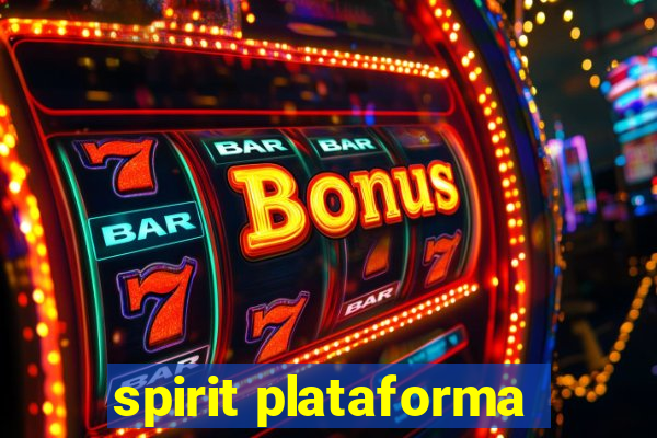 spirit plataforma